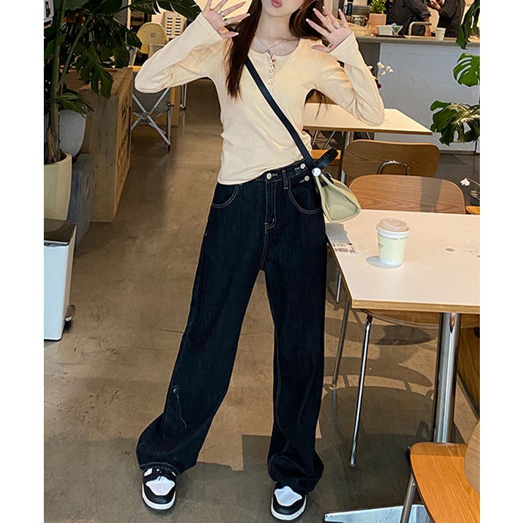 カップ付きリブニットトップス暖かインナー | SUNSHINE CLOSET | 詳細画像10 