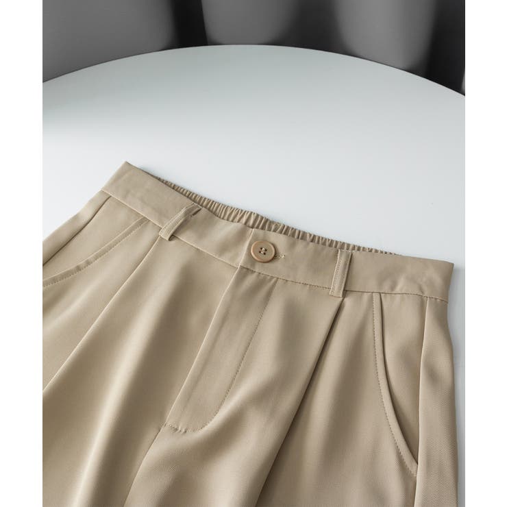 タックショートパンツ ハイウエスト 美脚 | SUNSHINE CLOSET | 詳細画像18 