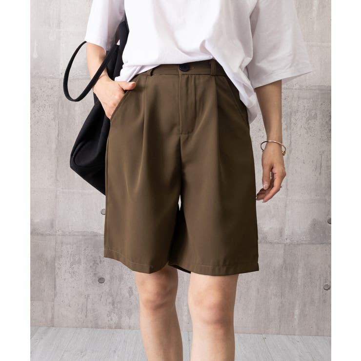 5分丈 ショートパンツ レディース[品番：AGCW0005389]｜SUNSHINE