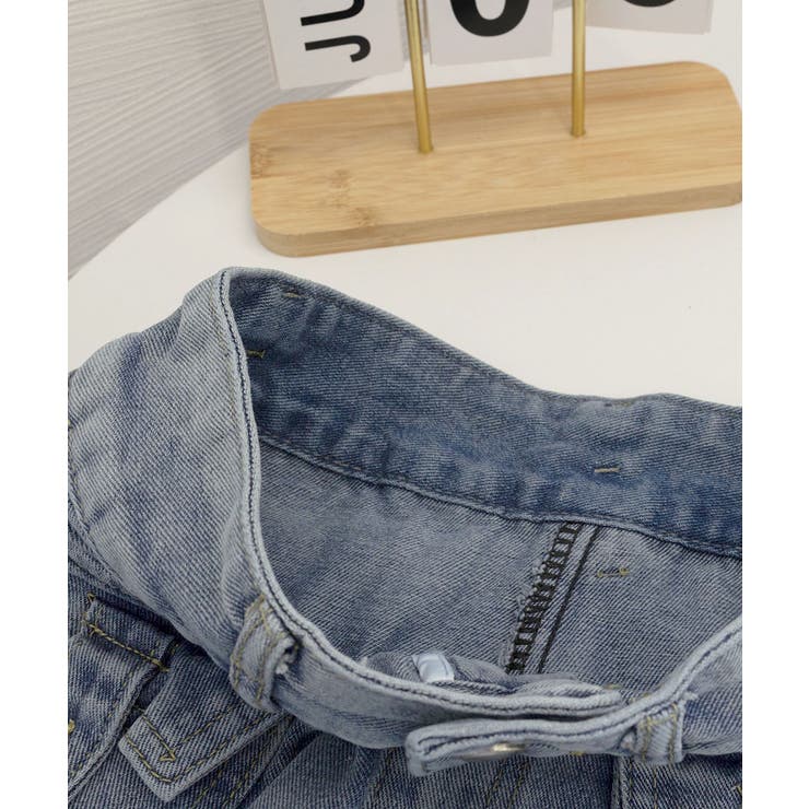 キュロットデニムスカート ハイウエスト | SUNSHINE CLOSET | 詳細画像24 