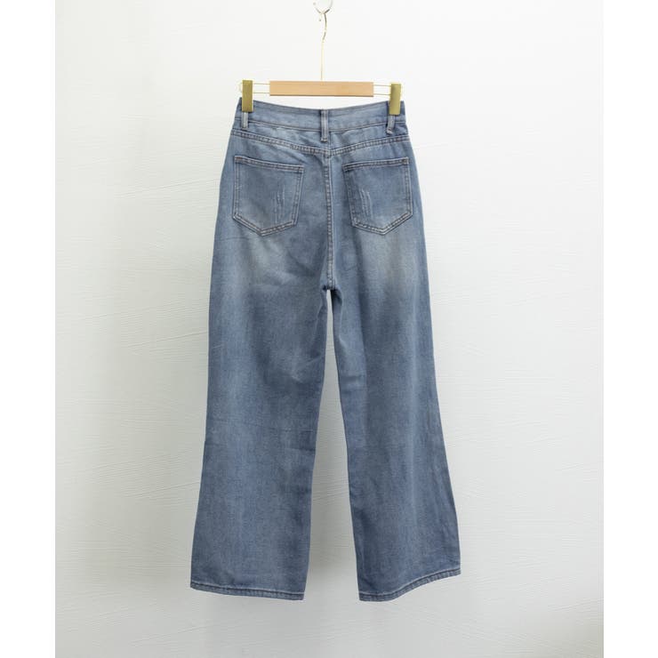 ダメージデニムパンツ レディースおしゃれ | SUNSHINE CLOSET | 詳細画像19 