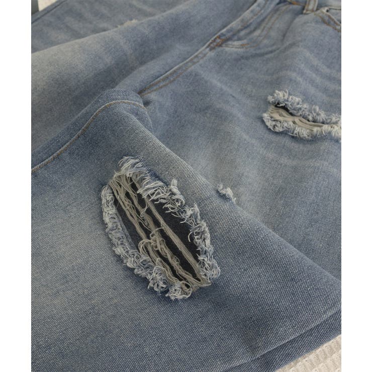 ダメージデニムパンツ レディースおしゃれ | SUNSHINE CLOSET | 詳細画像22 