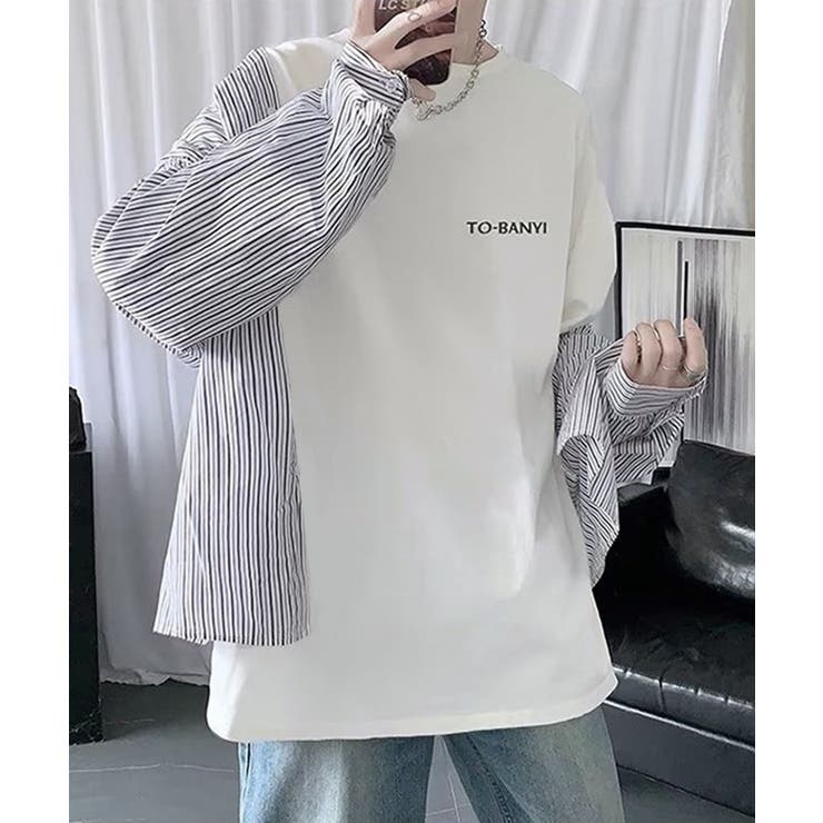 メンズtシャツ 長袖 ロンTクールネック | SUNSHINE CLOSET | 詳細画像1 
