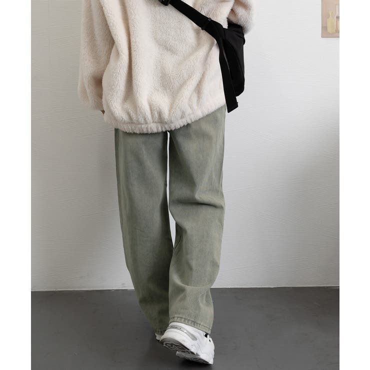 ヴィンテージ風ワイドデニムパンツ美脚 | SUNSHINE CLOSET | 詳細画像26 