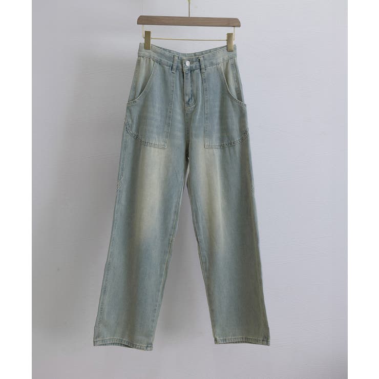 バギーデニムパンツ レディース レトロ風 | SUNSHINE CLOSET | 詳細画像17 