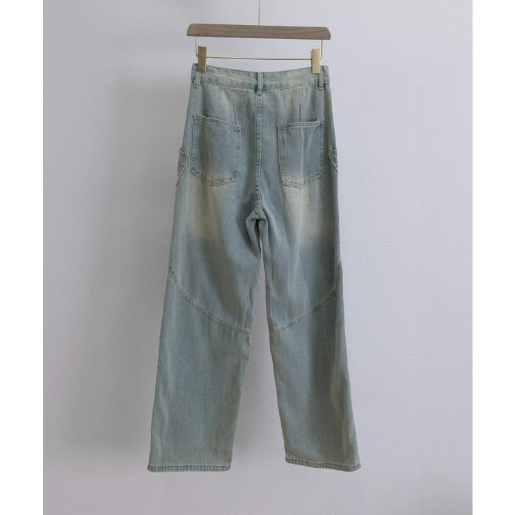 バギーデニムパンツ レディース レトロ風 | SUNSHINE CLOSET | 詳細画像18 