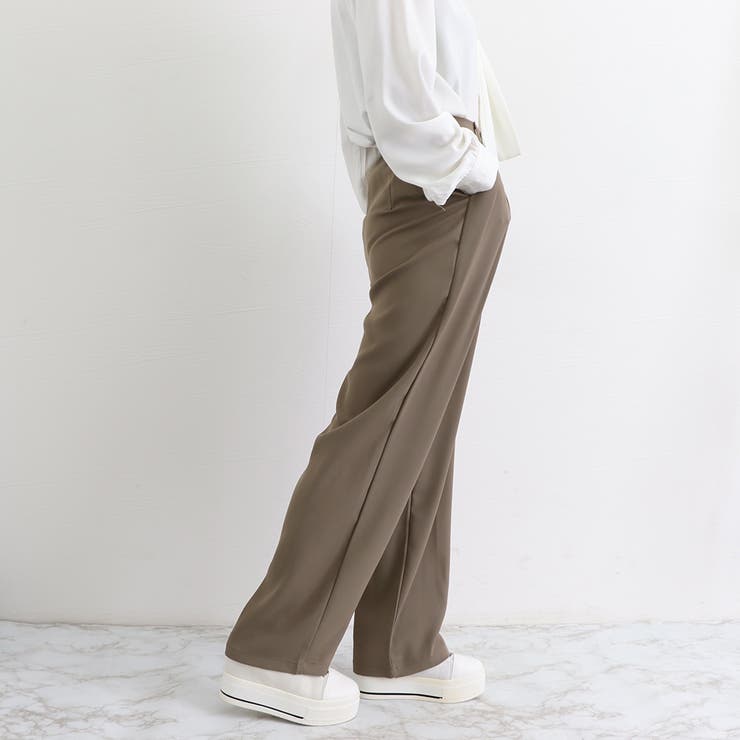ワイドパンツ タック入り レディース | SUNSHINE CLOSET | 詳細画像16 
