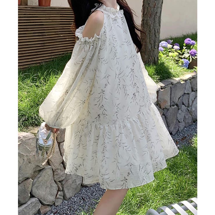 MARCHESA NOTTEファイユ ミニワンピース オフショルダー MARCHESA NOTTE ファイユ ミニワンピース オフショルダー