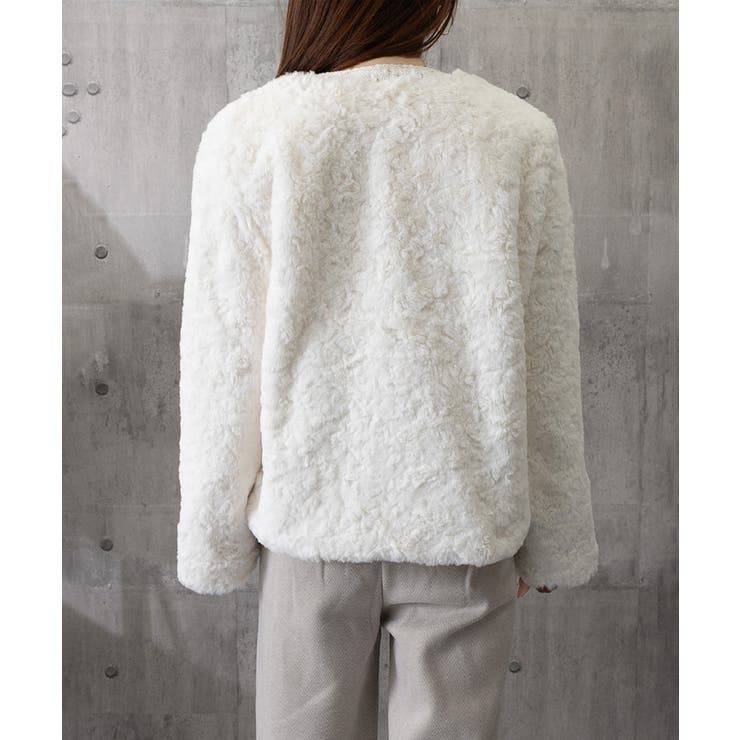 中綿入りファージャケット秋冬ボアアウター | SUNSHINE CLOSET | 詳細画像19 