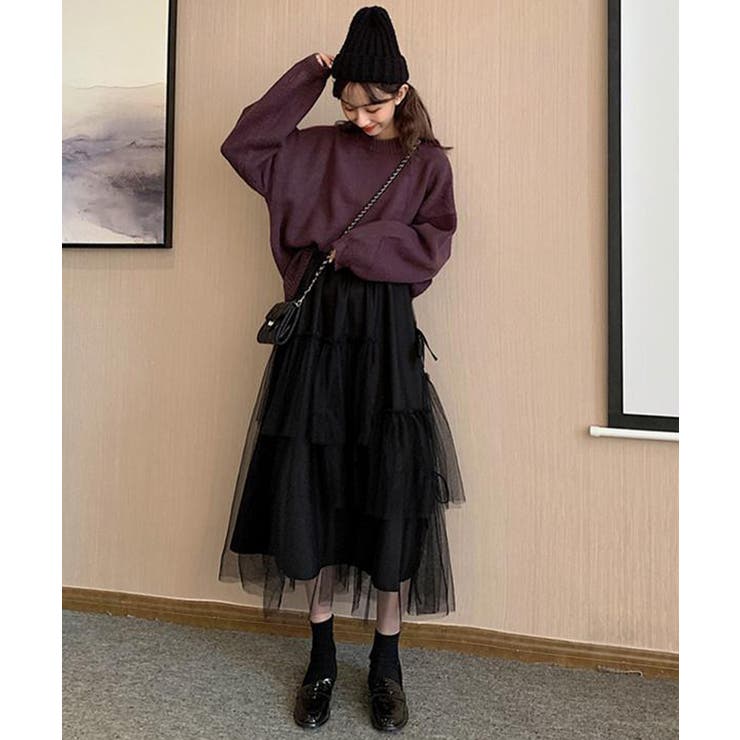 ティアードスカートロングチュールスカート | SUNSHINE CLOSET | 詳細画像2 