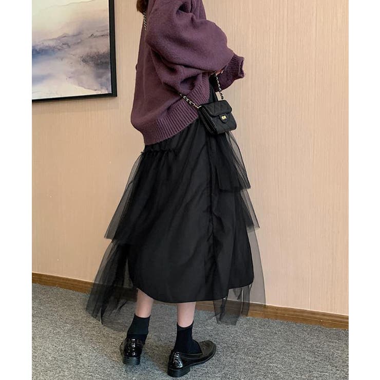 ティアードスカートロングチュールスカート | SUNSHINE CLOSET | 詳細画像5 