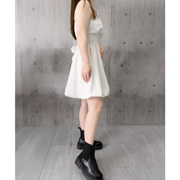 バックリボンワンピース レディース フェミニン | SUNSHINE CLOSET | 詳細画像28 
