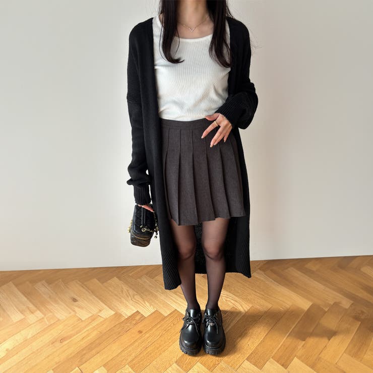 ロング ニットカーディガン レディース[品番:AGCW0006202 ロング ニットカーディガン レディース[品番:AGCW0006202