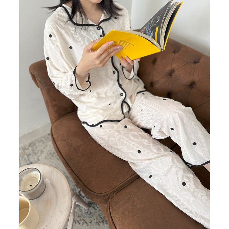 韓国パジャマ レディース 部屋着薄手長袖 | SUNSHINE CLOSET | 詳細画像24 