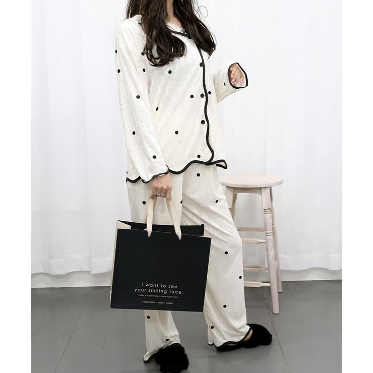 韓国パジャマ レディース 部屋着薄手長袖 | SUNSHINE CLOSET | 詳細画像34 