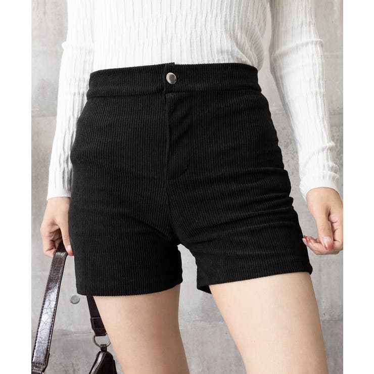 コーデュロイショートパンツ秋冬短パン脚長 | SUNSHINE CLOSET | 詳細画像11 