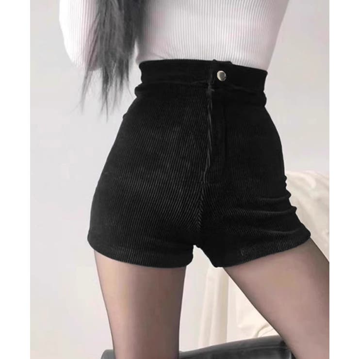 コーデュロイショートパンツ秋冬短パン脚長 | SUNSHINE CLOSET | 詳細画像7 