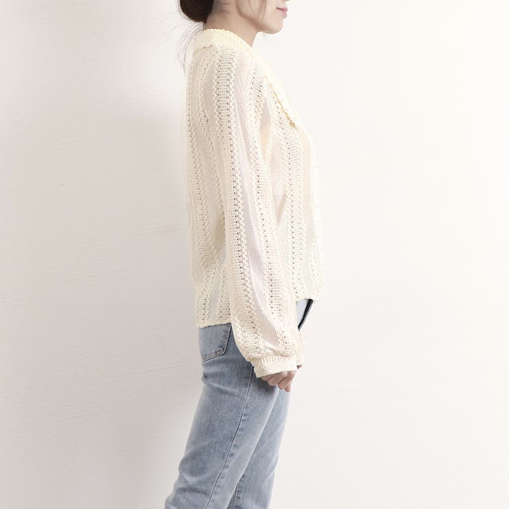 ビックカラーブラウス きれいめ春トップス | SUNSHINE CLOSET | 詳細画像14 