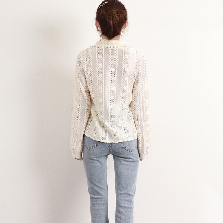 ビックカラーブラウス きれいめ春トップス | SUNSHINE CLOSET | 詳細画像15 