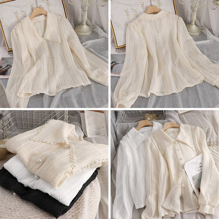 ビックカラーブラウス きれいめ春トップス | SUNSHINE CLOSET | 詳細画像3 