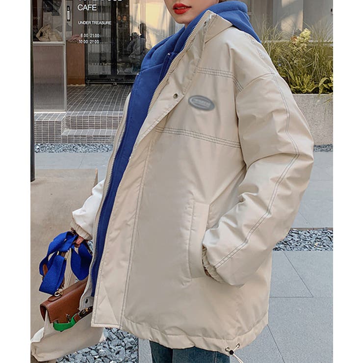 エコダウンジャケット フード付中綿コート | SUNSHINE CLOSET | 詳細画像10 