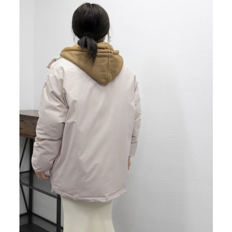 エコダウンジャケット フード付中綿コート | SUNSHINE CLOSET | 詳細画像19 