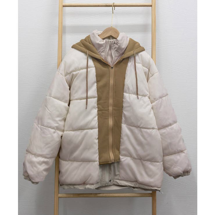 エコダウンジャケット フード付中綿コート | SUNSHINE CLOSET | 詳細画像22 