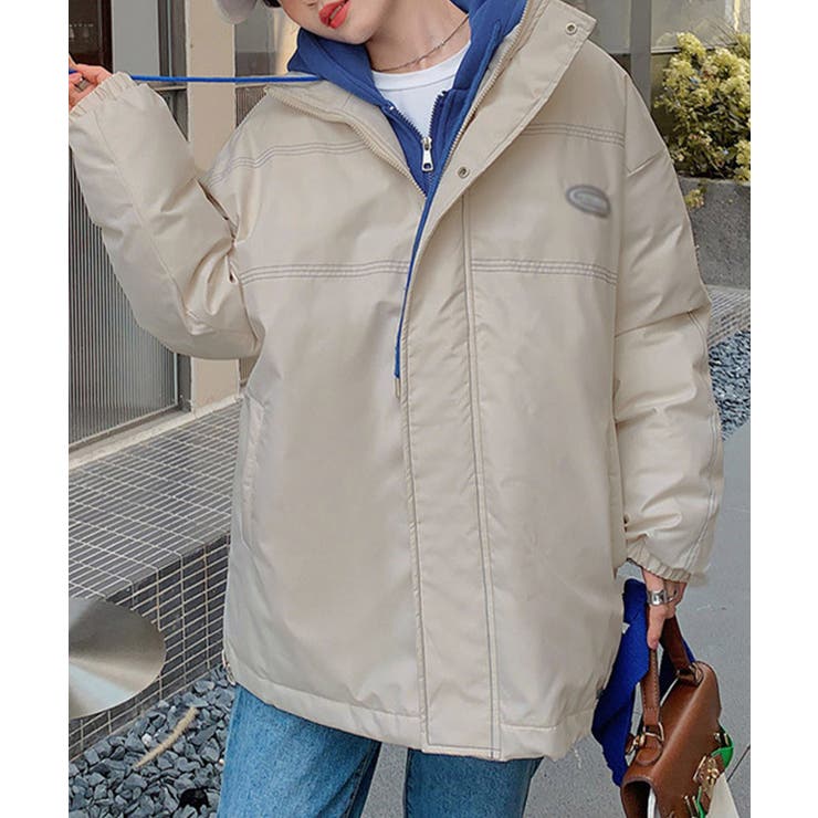 エコダウンジャケット フード付中綿コート | SUNSHINE CLOSET | 詳細画像9 