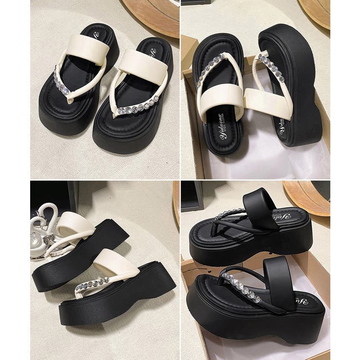 ボリュームソールサンダルレディース キレイめサマーサンダル 韓国風 | SUNSHINE CLOSET | 詳細画像25 