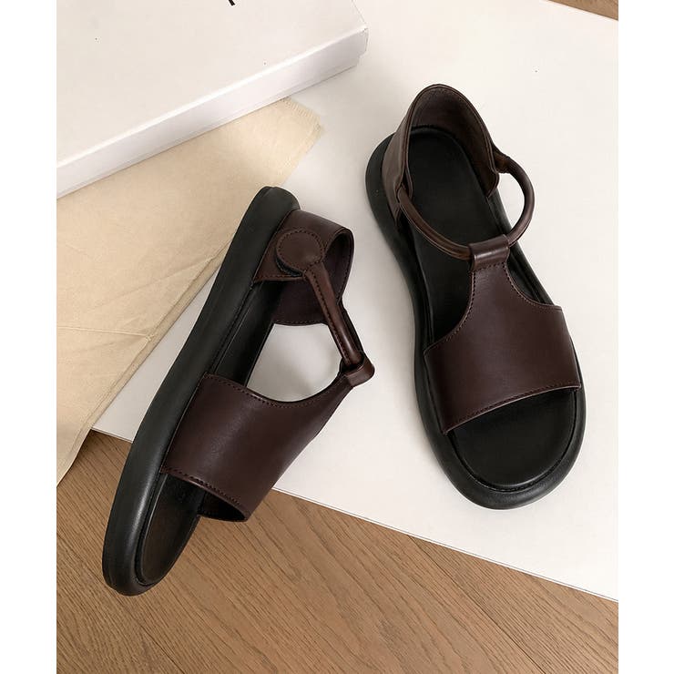 ヴィンテージ風 柔らかフラットグルカミュール軽量 オープントゥコンフォートシュー… | SUNSHINE CLOSET | 詳細画像28 