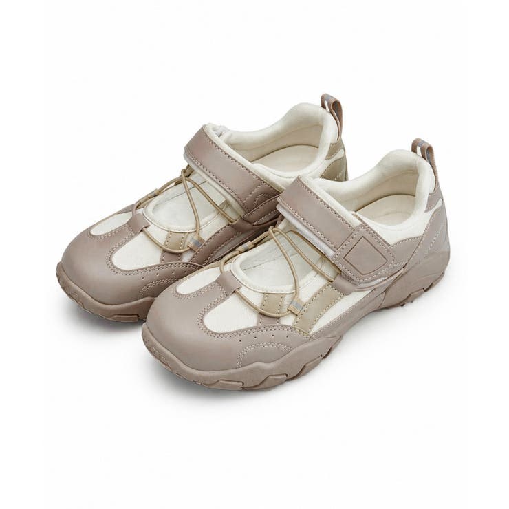 レディース 軽量スポーツスニーカー韓国風 ストラップスニーカー美脚脚長 | SUNSHINE CLOSET | 詳細画像25 