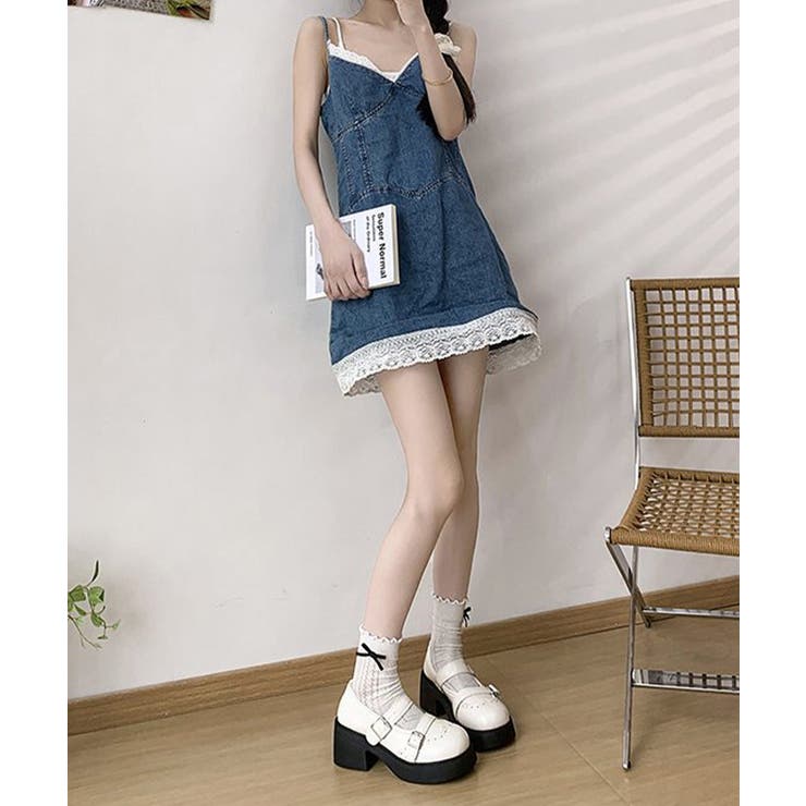クラシカルストラップローファー バレエコアガーリーシューズ量産型 韓国風美脚見え… | SUNSHINE CLOSET | 詳細画像9 