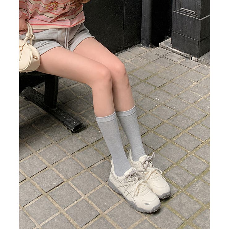 ボリュームソールスニーカー 歩きやすいスタイルアップシューズ 軽量ダッドスニーカ… | SUNSHINE CLOSET | 詳細画像11 