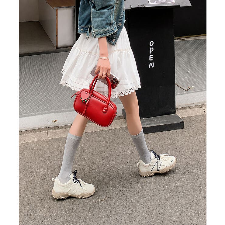 ボリュームソールスニーカー 歩きやすいスタイルアップシューズ 軽量ダッドスニーカ… | SUNSHINE CLOSET | 詳細画像7 