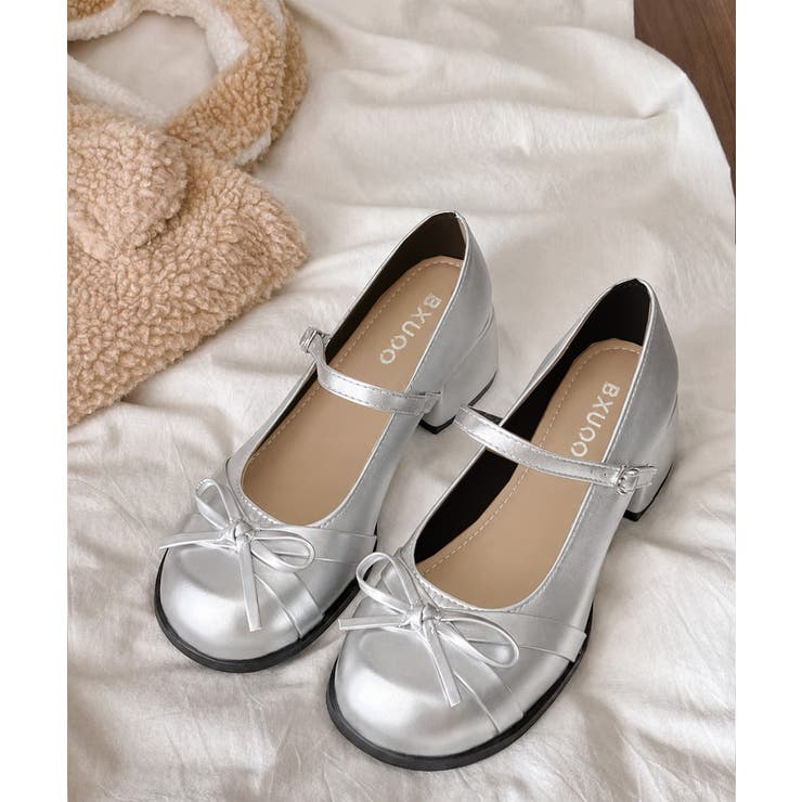 レディースチャンキーヒールバレエコアシューズ ストラップローファ韓国風 メアリー… | SUNSHINE CLOSET | 詳細画像21 