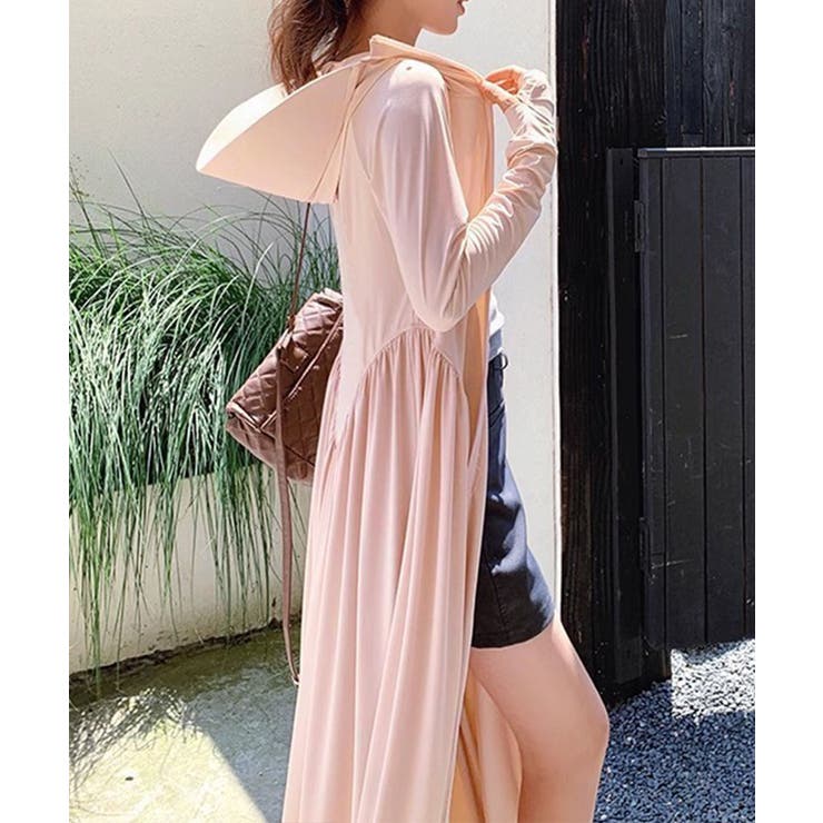 UVウェアラッシュパーカー サンバイザー付き パーカーワンピ | SUNSHINE CLOSET | 詳細画像13 