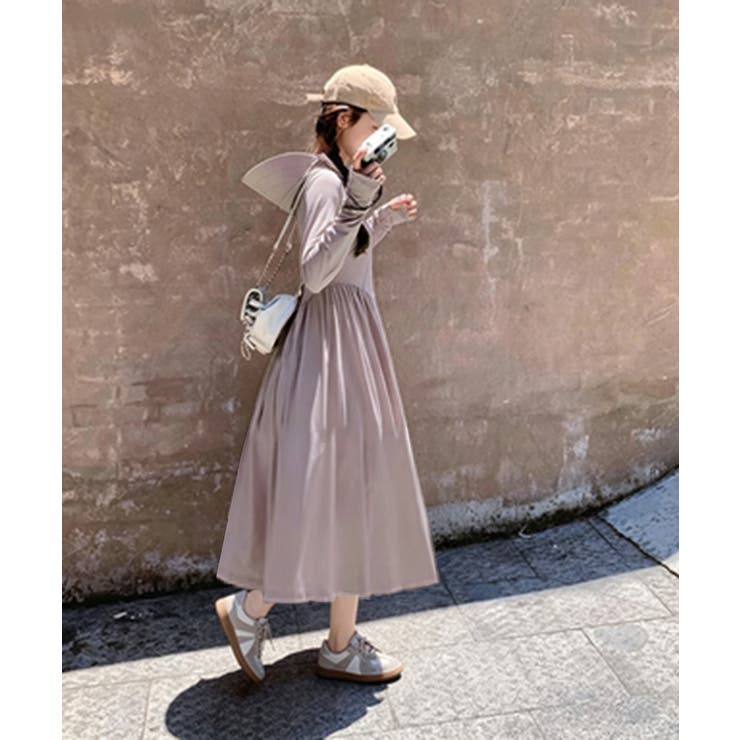 UVウェアラッシュパーカー サンバイザー付き パーカーワンピ | SUNSHINE CLOSET | 詳細画像19 