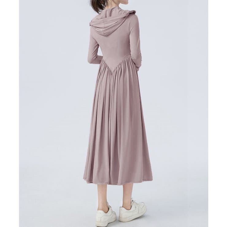 UVウェアラッシュパーカー サンバイザー付き パーカーワンピ | SUNSHINE CLOSET | 詳細画像26 