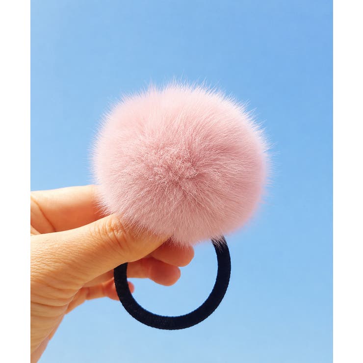 レディースふわふわ可愛い髪飾りモコモコボリュームファーポニー 秋冬トレンド ワン… | SUNSHINE CLOSET | 詳細画像18 