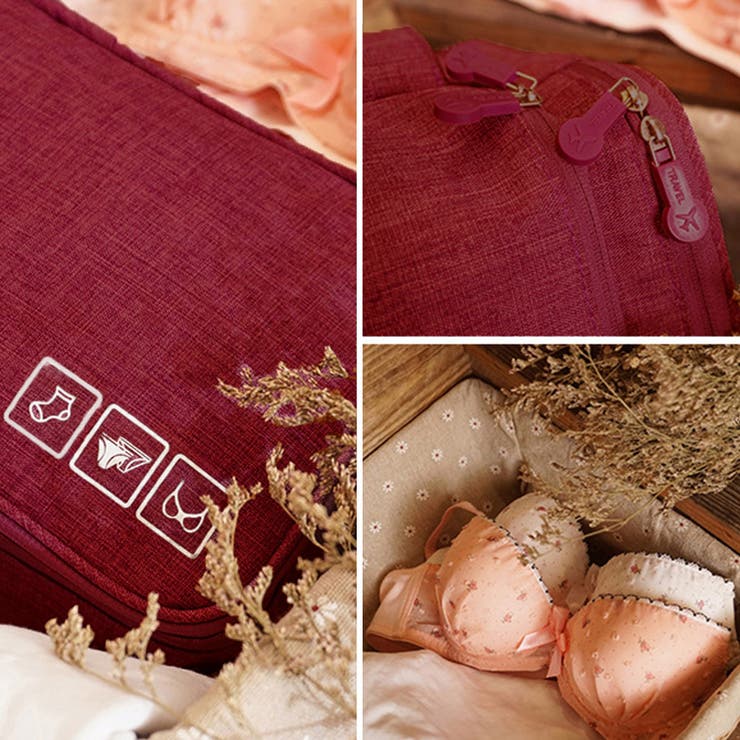 ランジェリーポーチ多層構造下着収納バッグ | SUNSHINE CLOSET | 詳細画像16 