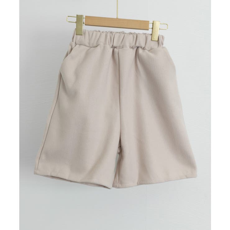 ウール風ハーフパンツ５分丈ワイドパンツ | SUNSHINE CLOSET | 詳細画像21 