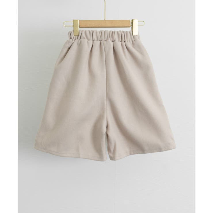 ウール風ハーフパンツ５分丈ワイドパンツ | SUNSHINE CLOSET | 詳細画像22 