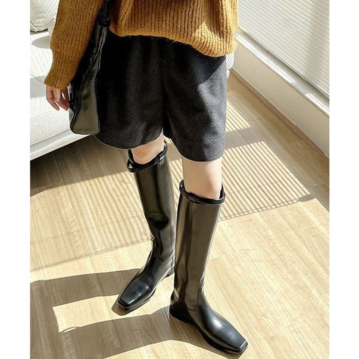 ウール風ハーフパンツ５分丈ワイドパンツ | SUNSHINE CLOSET | 詳細画像7 