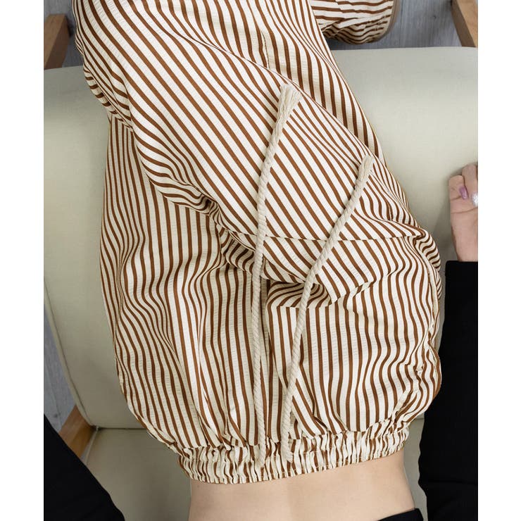 ストライプセミワイドパンツ ハイウエスト | SUNSHINE CLOSET | 詳細画像27 