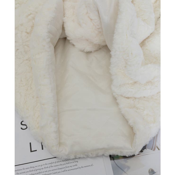 レディース フェミニン暖かボアジャケット きれいめフェイクファーコート | SUNSHINE CLOSET | 詳細画像25 