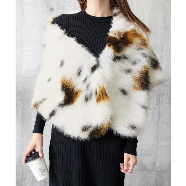 ファーケープ ファーショール 防寒肩掛け | SUNSHINE CLOSET | 詳細画像10 