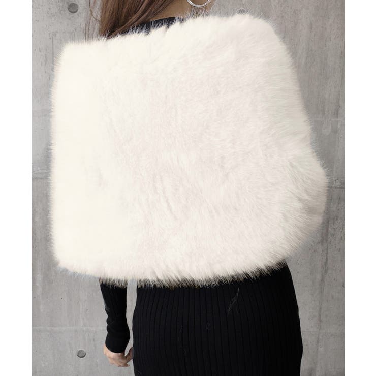 ファーケープ ファーショール 防寒肩掛け | SUNSHINE CLOSET | 詳細画像8 