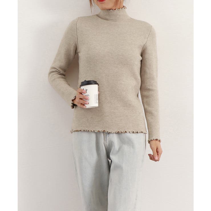 裏起毛ハイネックニットトップスレディース | SUNSHINE CLOSET | 詳細画像15 