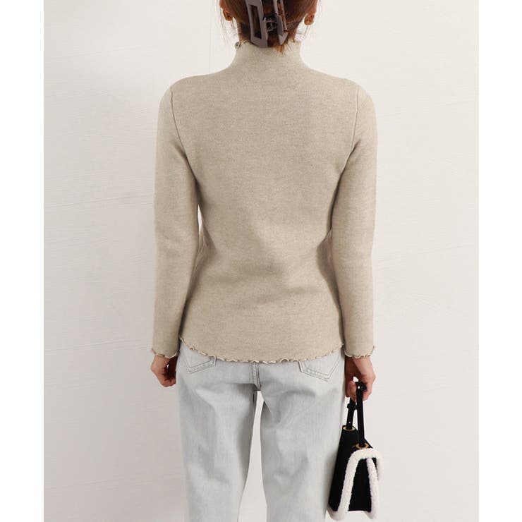 裏起毛ハイネックニットトップスレディース | SUNSHINE CLOSET | 詳細画像17 