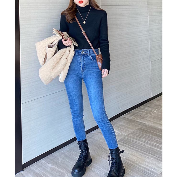 裏起毛ハイネックニットトップスレディース | SUNSHINE CLOSET | 詳細画像5 